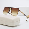Gold with Brown Lens