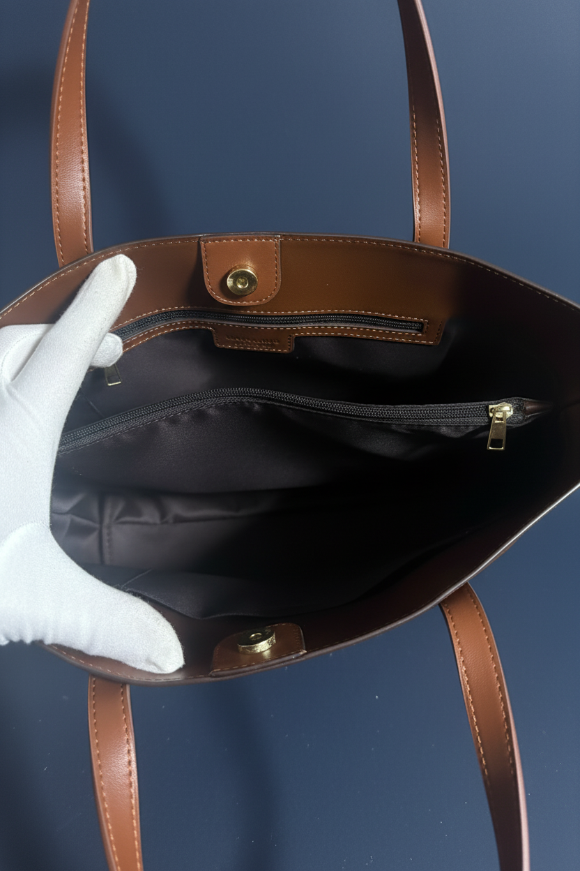 Designer Inspired Bucket Tote