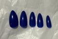Navy blue Almond Shape