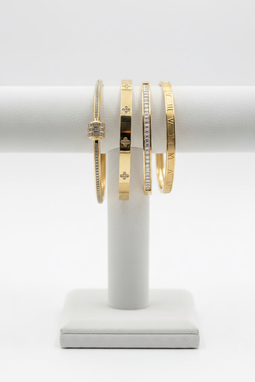 Gold Designer Inspired Bracelets