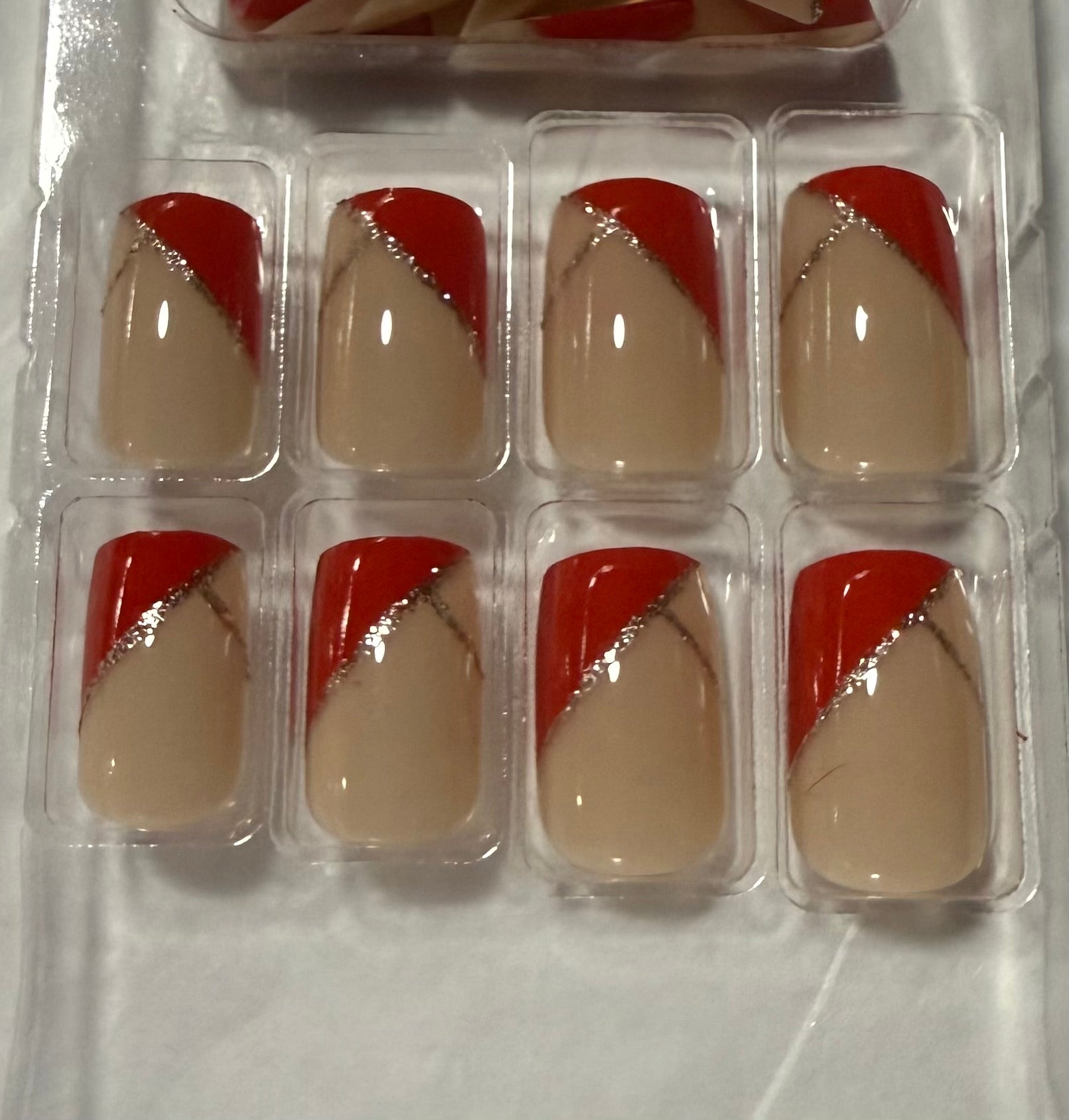 Red asymmetrical